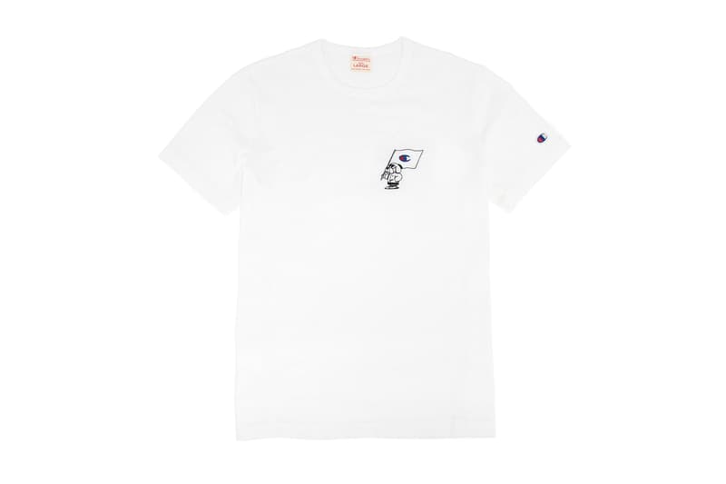 Champion Beams Limited Edition Artist Series Collection Grey White Sweatshirts T-Shirts Ju Jullien Yu Nagaba Yusuke Hanai Call Me Georges