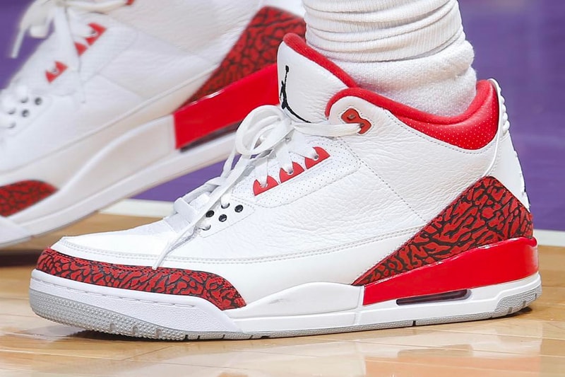 Chris Paul Air Jordan 3 Red Cement jordan brand exclusives sneakers footwear