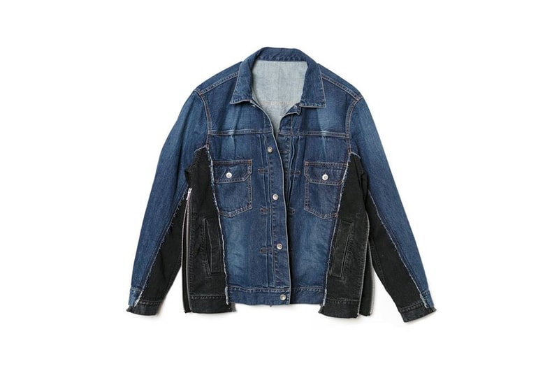Sacai Chrome Hearts Dover Street market ginza new york london singapore japan exclusive leather shirt denim jackets drop release april 14 21 2018 info date collection