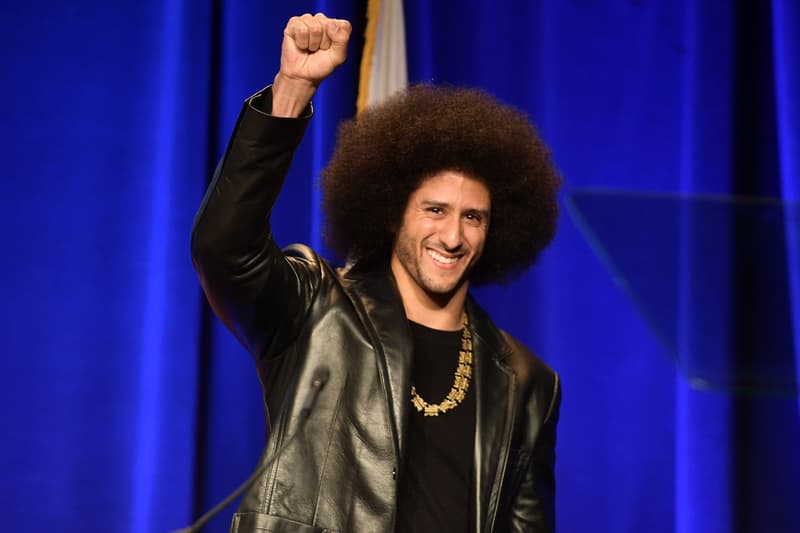 Colin Kaepernick Receives Amnesty international award San Francisco 49ers quarterback Ambassador of Conscience Award