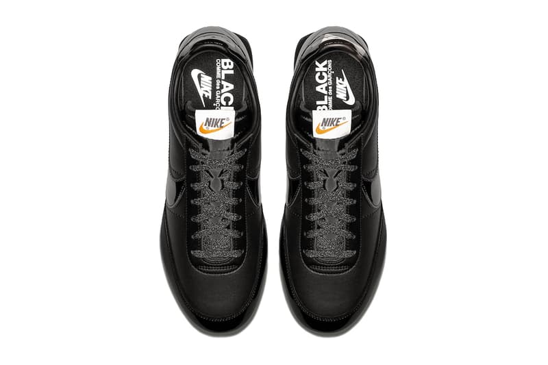 COMME des GARÇONS Black Nike Night Track release info sneakers footwear