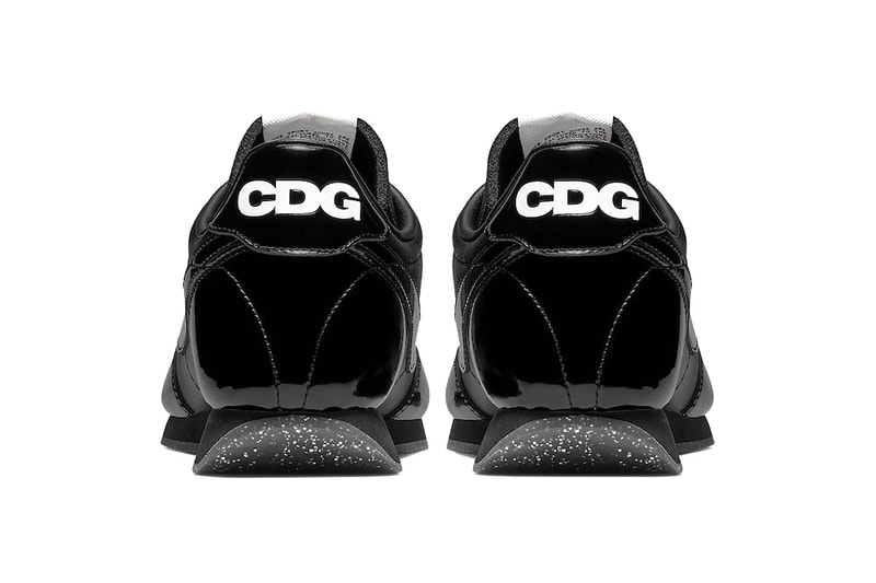 COMME des GARÇONS Black Nike Night Track release info sneakers footwear