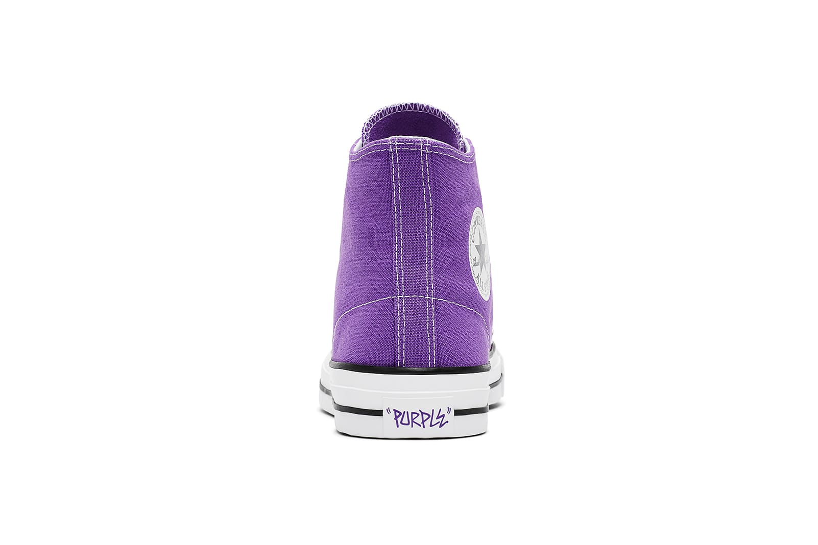 bright purple converse