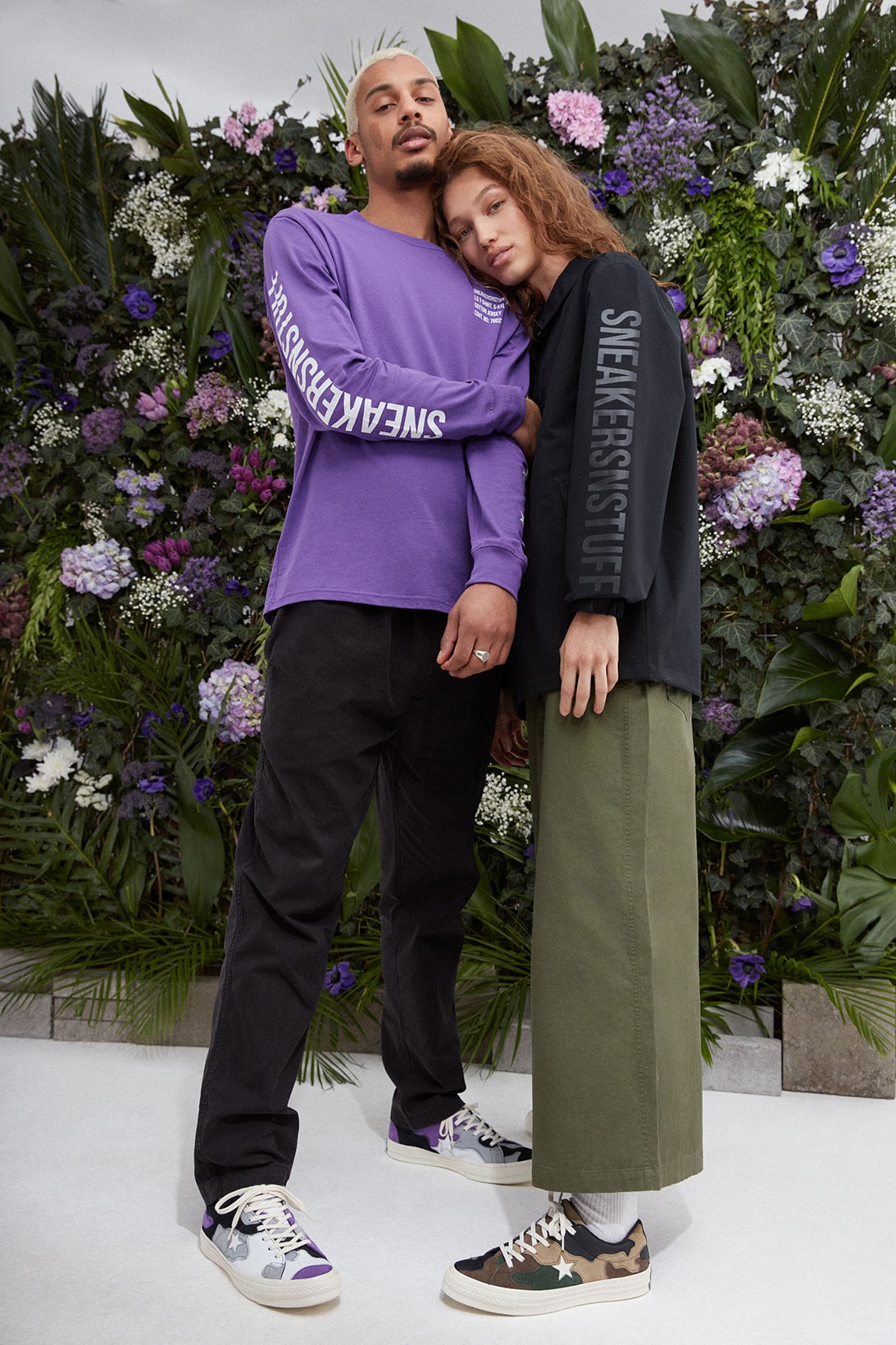 Converse x Sneakersnstuff Collection Collaboration Shoes Trainers Kicks Sneakers One Star GORE-TEX Coach Jacket Essentials Long Sleeve Short Sleeve