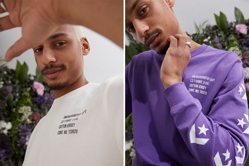 Converse x Sneakersnstuff Collection Collaboration Shoes Trainers Kicks Sneakers One Star GORE-TEX Coach Jacket Essentials Long Sleeve Short Sleeve