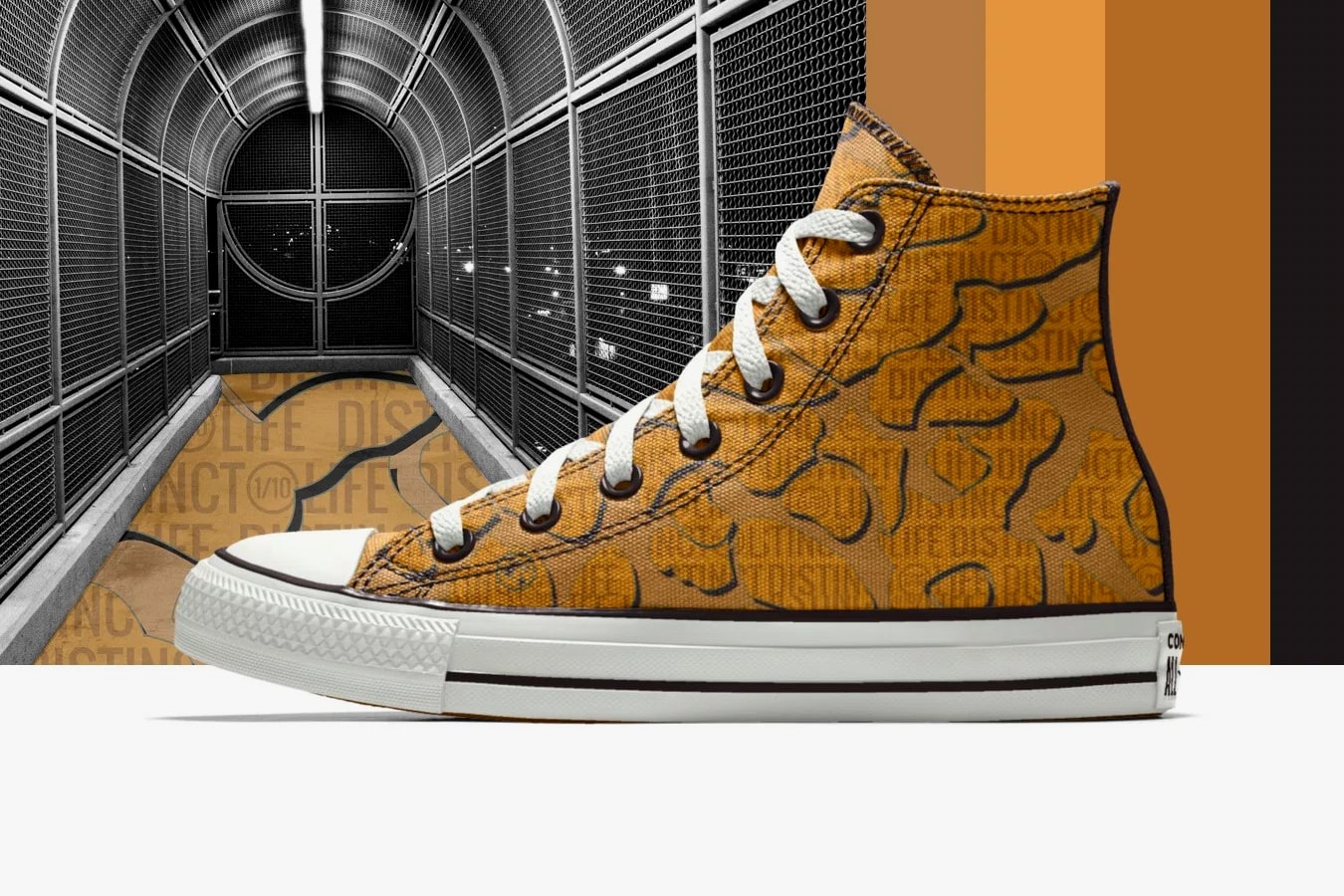 The DISTINCT LIFE  Converse Chuck Taylor New Collaboration spring summer 2018 april release date info drop sneakers shoes footwear black mustard colorway