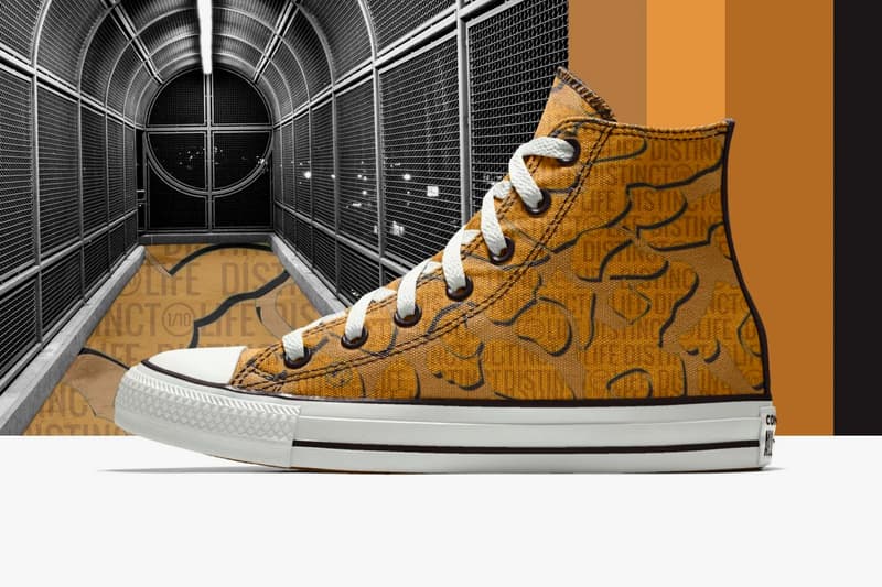 The DISTINCT LIFE Converse Chuck Taylor New Collaboration spring summer 2018 april release date info drop sneakers shoes footwear black mustard colorway