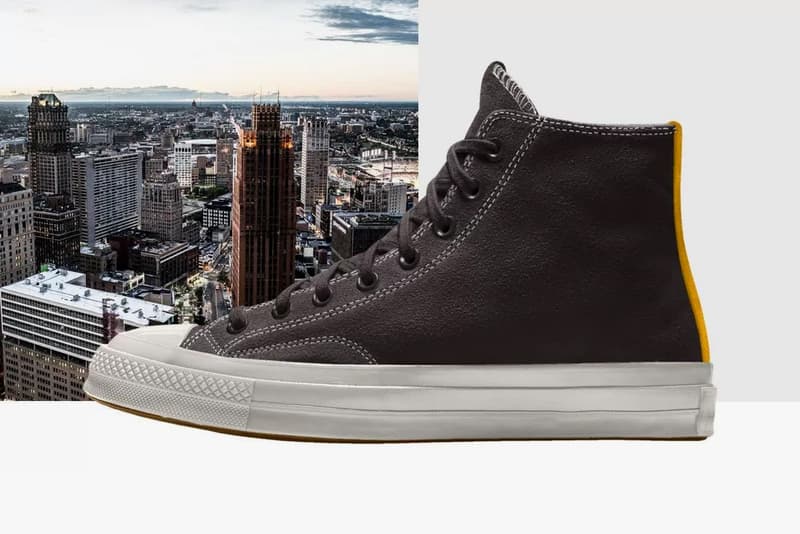 The DISTINCT LIFE Converse Chuck Taylor New Collaboration spring summer 2018 april release date info drop sneakers shoes footwear black mustard colorway