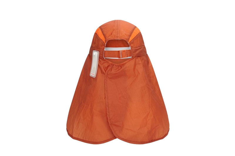 Cottweiler x Reebok Orange Sahara Hat headwear fashion spring summer Marathon Des Sable accessories Sahara Desert sun summer