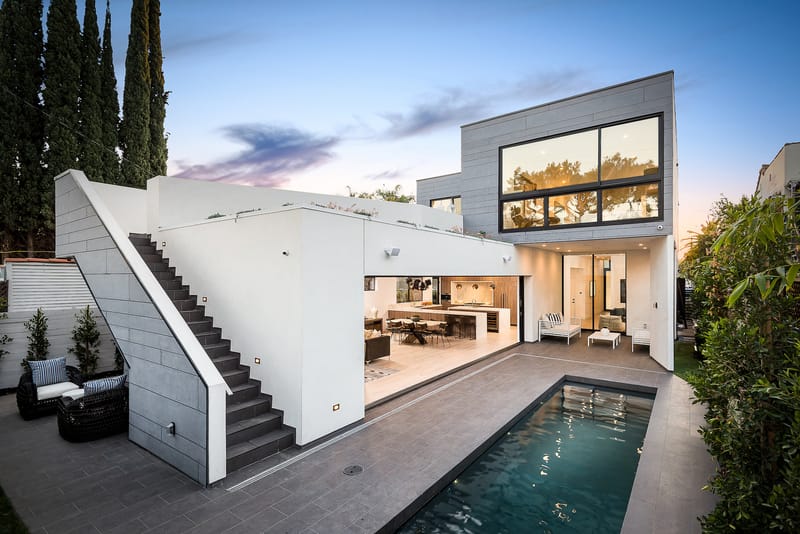 The Croft Residence in West Hollywood Balances Indoor & Outdoor Living