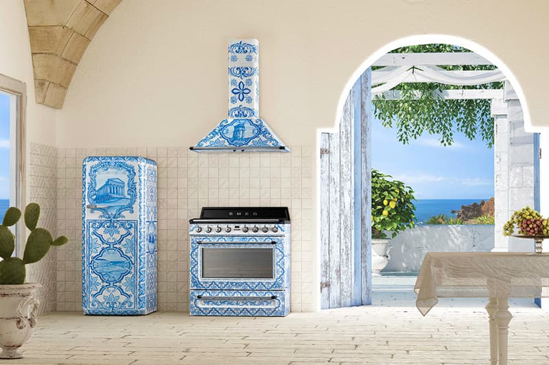 Dolce & Gabbana  Smeg  Sicilian Culture Kitchen Range