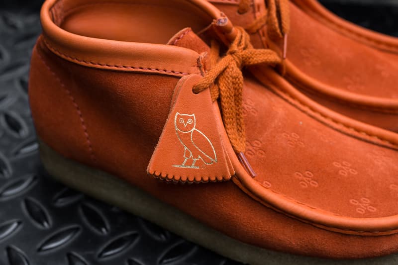 Drake OVO Clarks Wallabee Closer Look Collaboration For Sale Availability Pricing Release Info Desert Boots Date Hat Sweatshirt