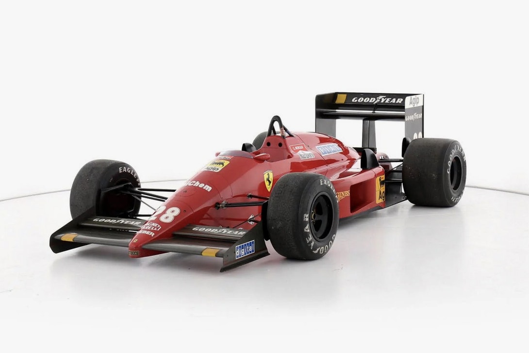 Enzo Ferrari Formula 1 Racing Car Available Auction Ferrari F1/87