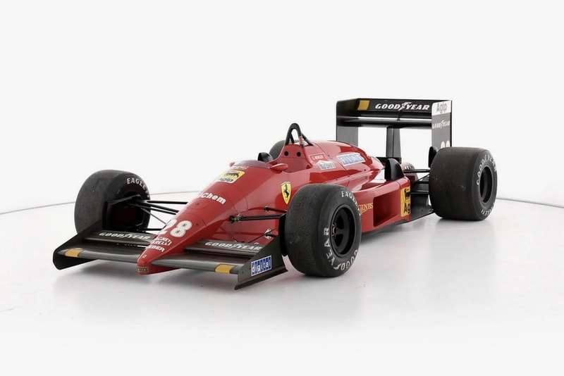 Enzo Ferrari Formula 1 Racing Car Available Auction Ferrari F1/87