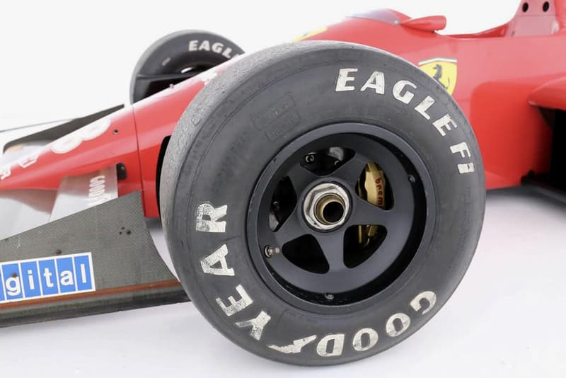 Enzo Ferrari Formula 1 Racing Car Available Auction Ferrari F1/87