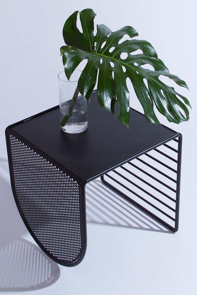 Eric Trine Furniture Collection "Pop Perf Group" Creative Colorful Perforated Steel Designs For Sale Availability Pricing