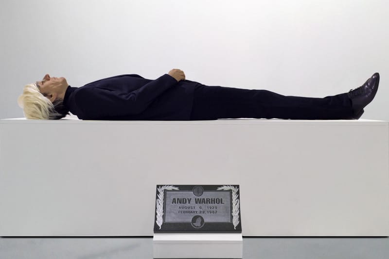 Artist Eugenio Merino Creates Life-Sized Sculpture of Andy Warhol's Corpse