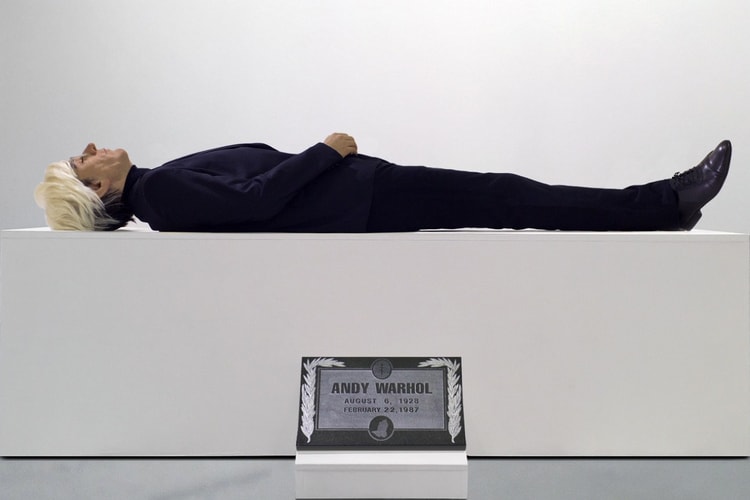 Artist Eugenio Merino Creates Life-Sized Sculpture of Andy Warhol's Corpse
