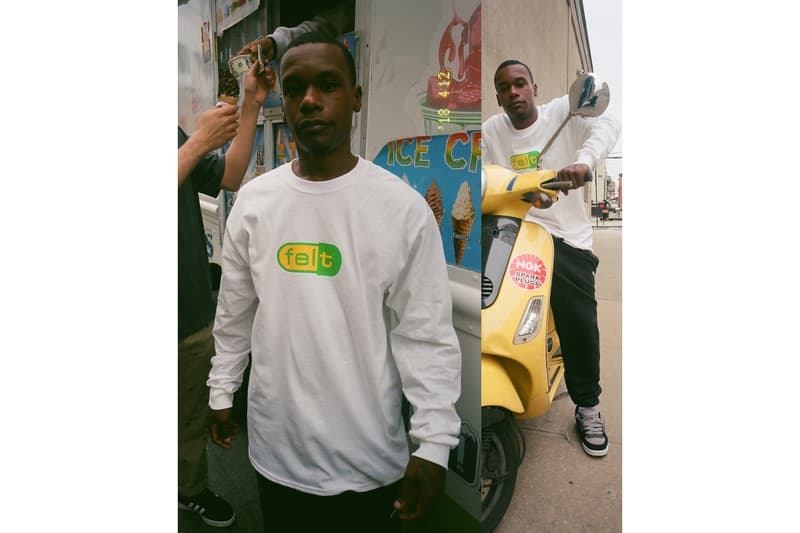 FELT Spring 2018 Collection Lookbook T-shirts hoodies sweatpants crewnecks