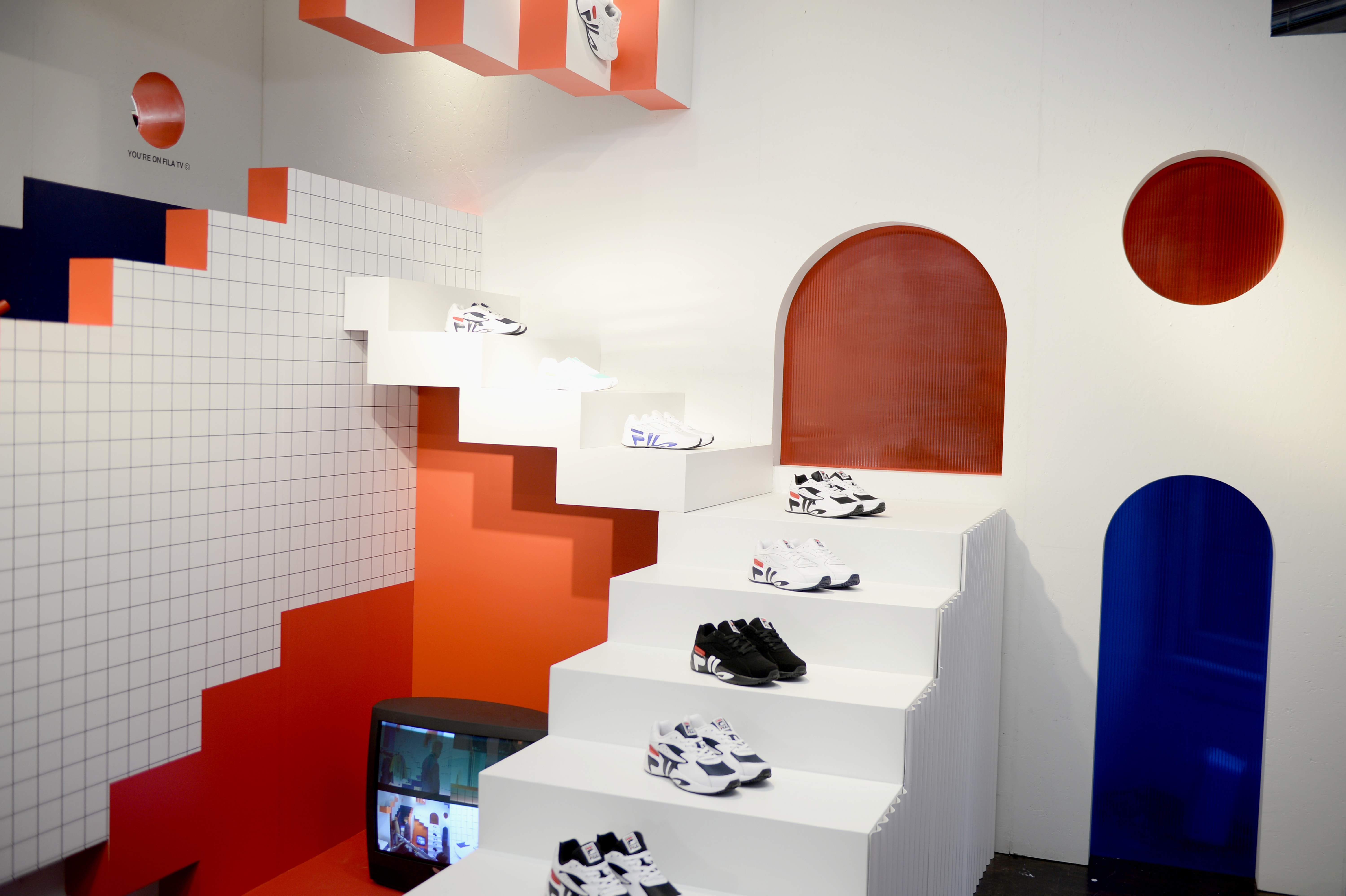 FILA Mindblower Apparel Shoe Collection Pop-Up Shop