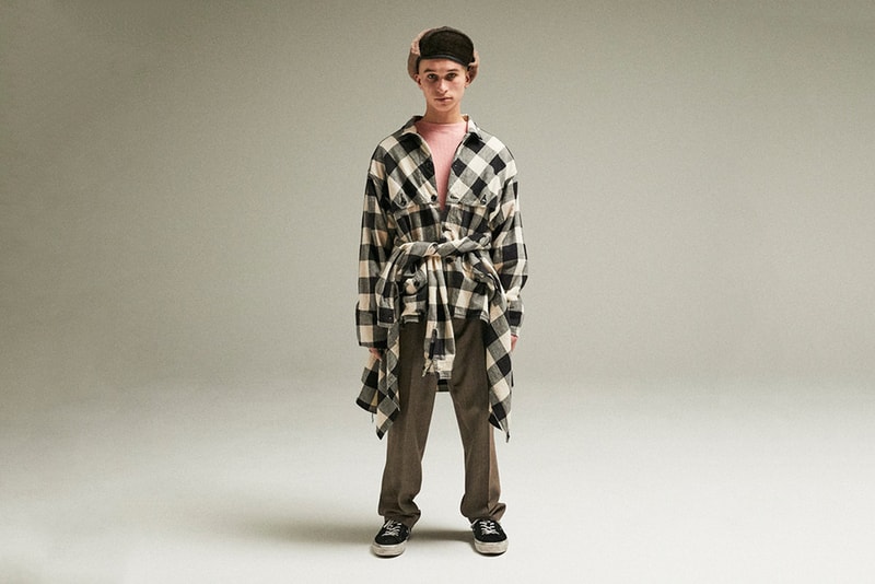 FILL THE BILL Fall/Winter 2018 Lookbook Vests Pullovers Sweatshirts Trousers Accessories For Sale Availability Pricing