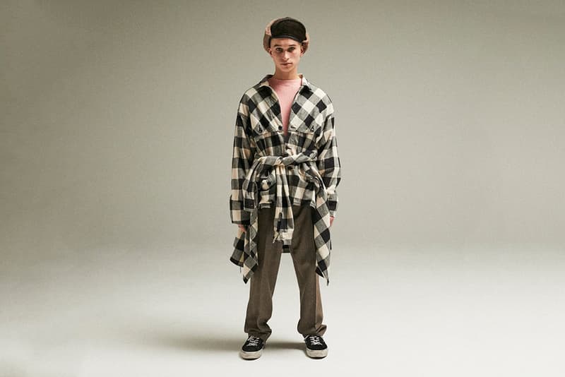 FILL THE BILL Fall/Winter 2018 Lookbook Vests Pullovers Sweatshirts Trousers Accessories For Sale Availability Pricing