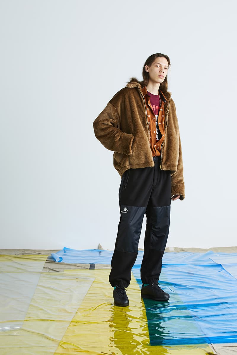 F-lagstuf-f "Bottled City" Fall/Winter 2018 Lookbook Japanese fashion streetwear collection