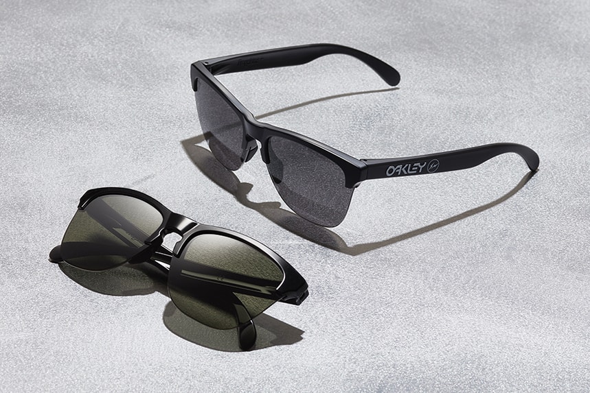 fragment design Oakley Frogskins Lite sunglasses april 28 2018 spring summer release date info drop collaboration hiroshi fujiwara