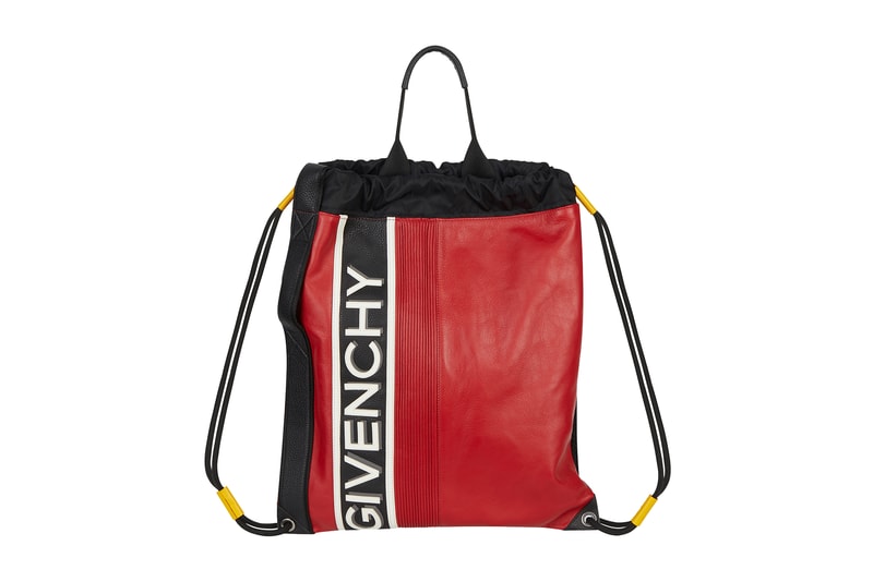 Givenchy fall winter 2018 pre collection motocross racing bike bag shoe sneaker ready wear leather drop release