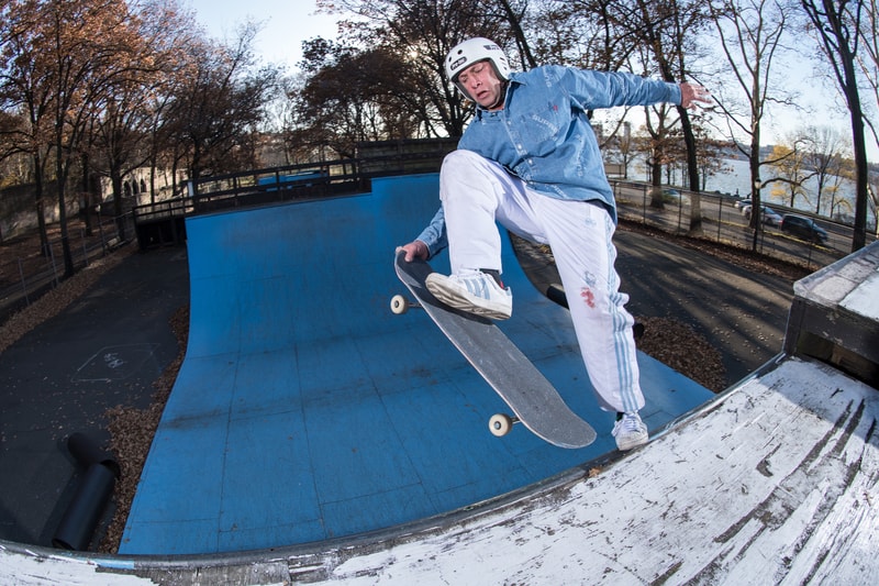mark gonzales gonz krooked adidas skateboarding footwear apparel fashion art artwork skate vision decks 2018 clothing collection capsule