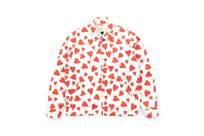 Goodhood Universal Works Heart Print Windcheater Jacket 10th Anniversary Birthday Collaboration Release Details Closer Look