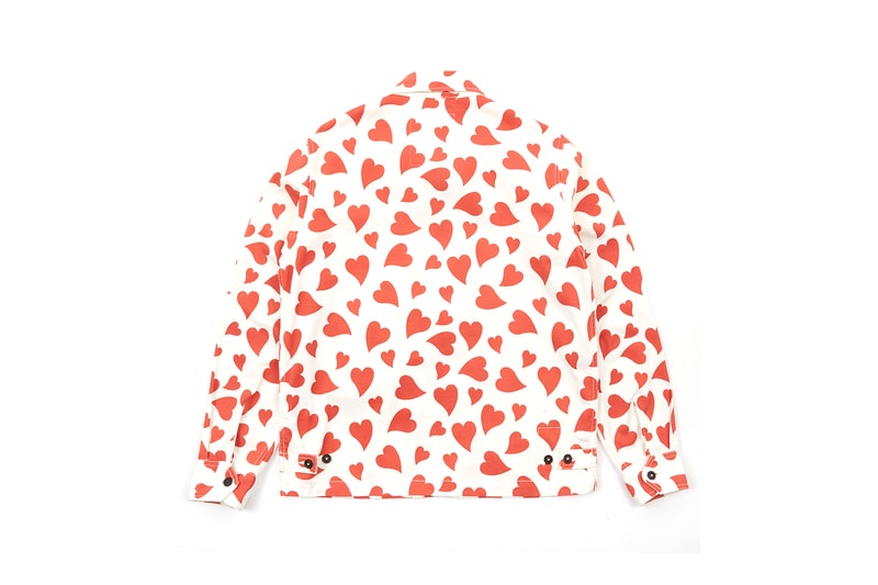 Goodhood Universal Works Heart Print Windcheater Jacket 10th Anniversary Birthday Collaboration Release Details Closer Look