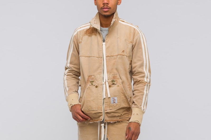 Greg Lauren Carhartt Track Jacket vintage release info workwear sportswear