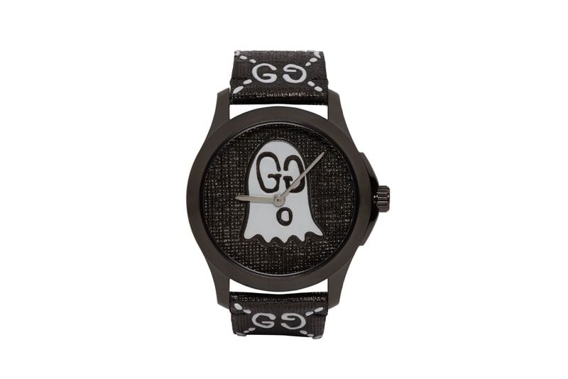 Black G-Timeless GucciGhost Watch release info accessories watches