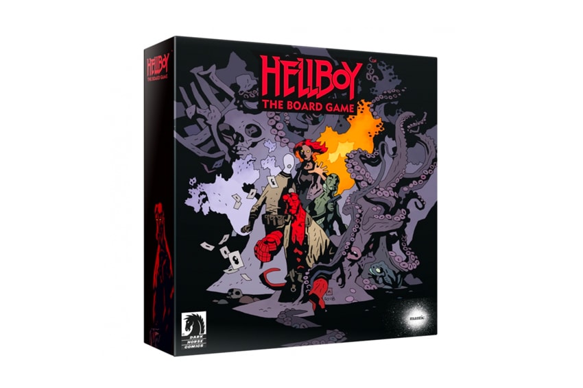 Hellboy Board Game $1 Million USD Kickstarter funding gaming play comic book series