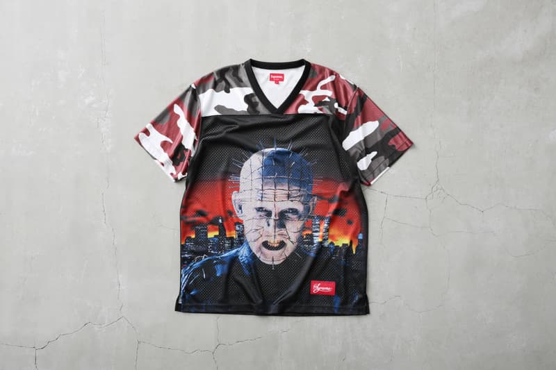 Hellraiser x Supreme Spring 2018 Collection Horror Movies Fashion Supreme New York Gore Scary Movies Entertainment Pinhead Streetwear