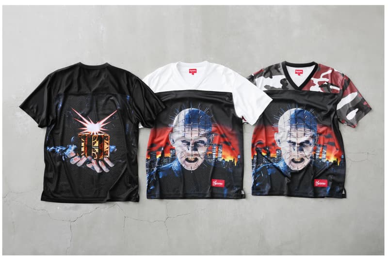 Hellraiser x Supreme Spring 2018 Collection Horror Movies Fashion Supreme New York Gore Scary Movies Entertainment Pinhead Streetwear