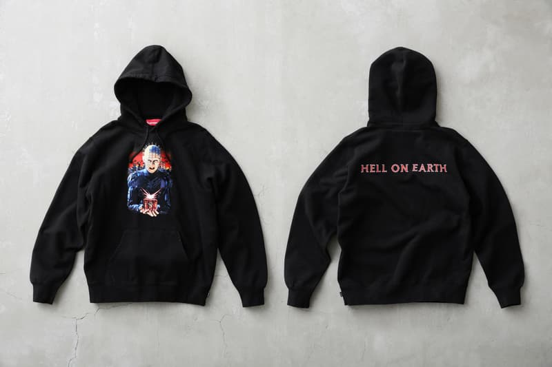 Hellraiser x Supreme Spring 2018 Collection Horror Movies Fashion Supreme New York Gore Scary Movies Entertainment Pinhead Streetwear