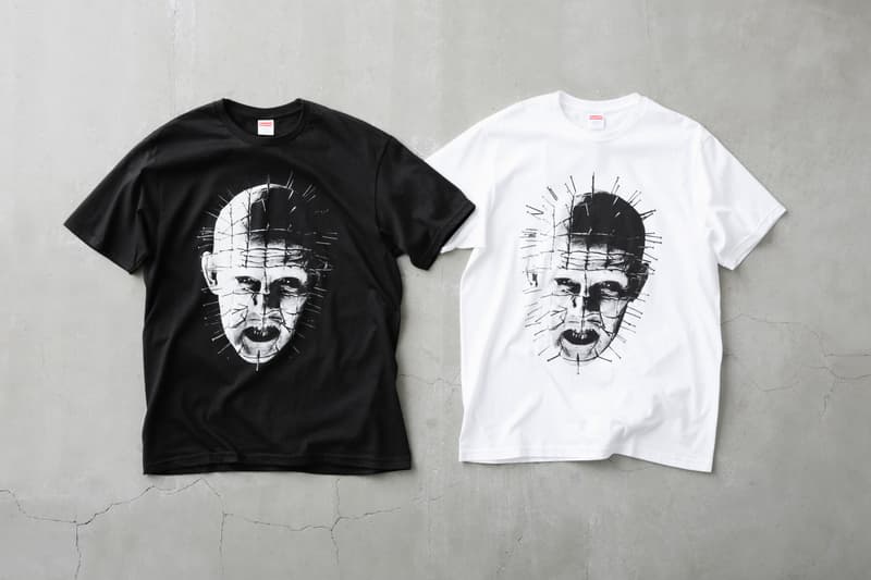 Hellraiser x Supreme Spring 2018 Collection Horror Movies Fashion Supreme New York Gore Scary Movies Entertainment Pinhead Streetwear