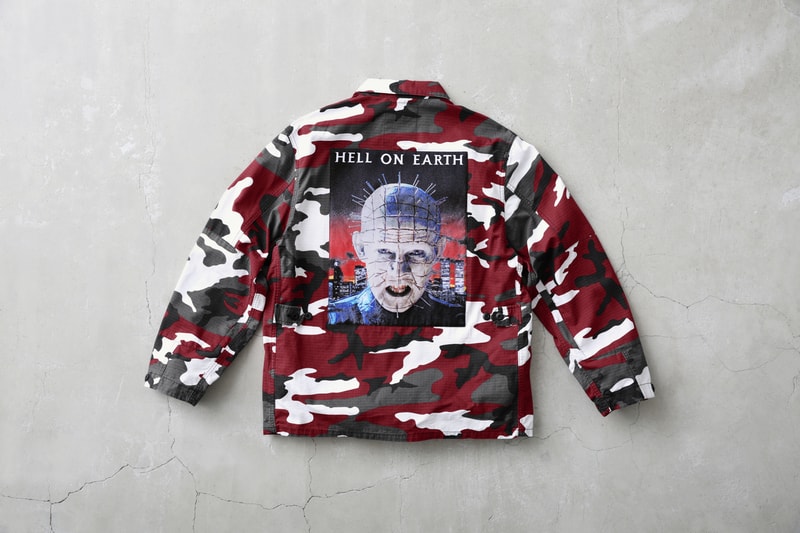 Hellraiser x Supreme Spring 2018 Collection Horror Movies Fashion Supreme New York Gore Scary Movies Entertainment Pinhead Streetwear