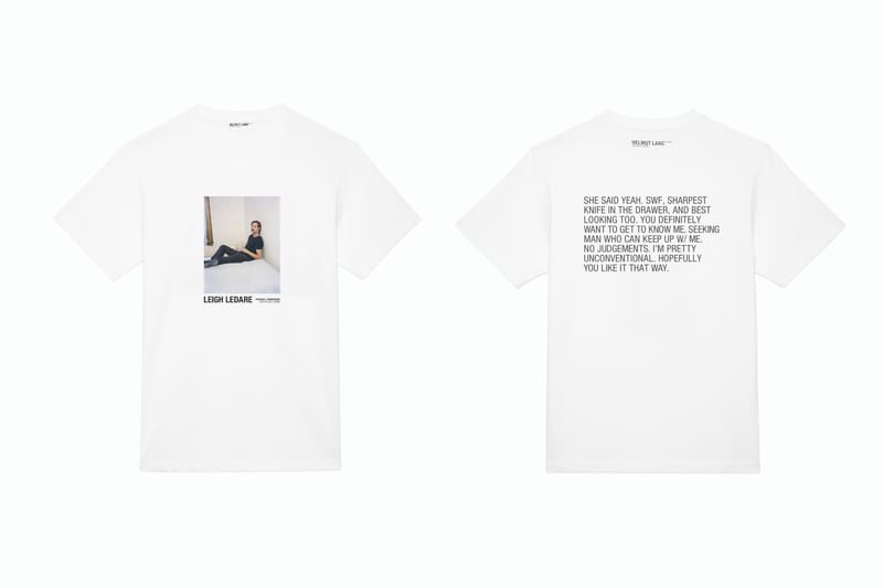 helmut lang kollektion shirt