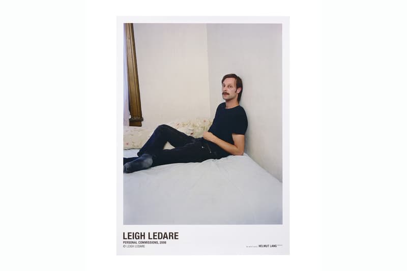 Helmut Lang Leigh Ledare Artist Series T-Shirts collection posters price