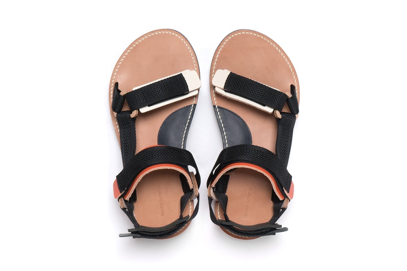 Hender Scheme spring summer 2018 Ryo Kashiwazaki footwear slippers sandals leather accessories