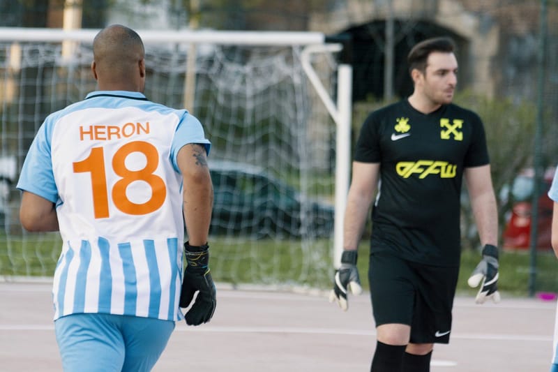 What Went Down at the Heron Preston vs. Off-White™ Soccer Game