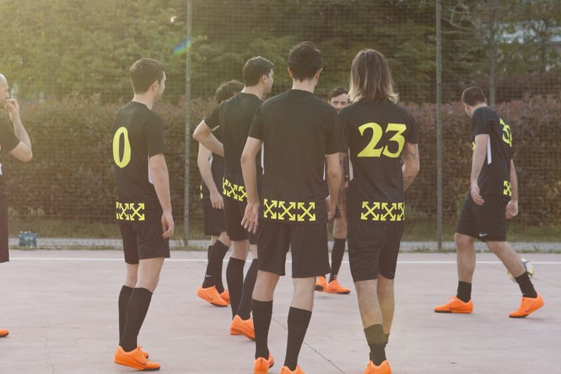 Heron Preston vs Off-White™ Soccer Game Recap Nike Brothers of the World Milan Football