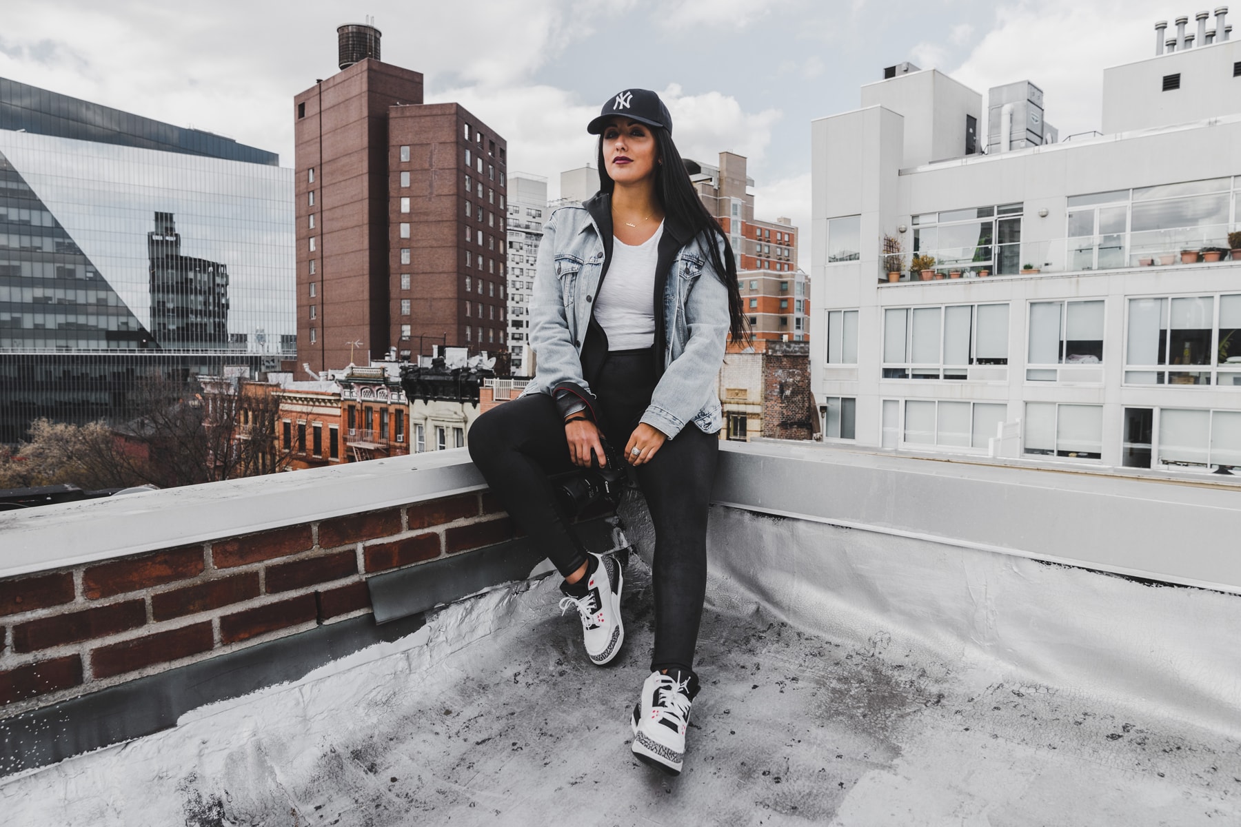 Natalie Amrossi Misshattan HIDDEN HYPEBEAST Aerial Photography Helicopter KITH Ronnie Fieg Canon Photos Instagram Scenic New York City Roof