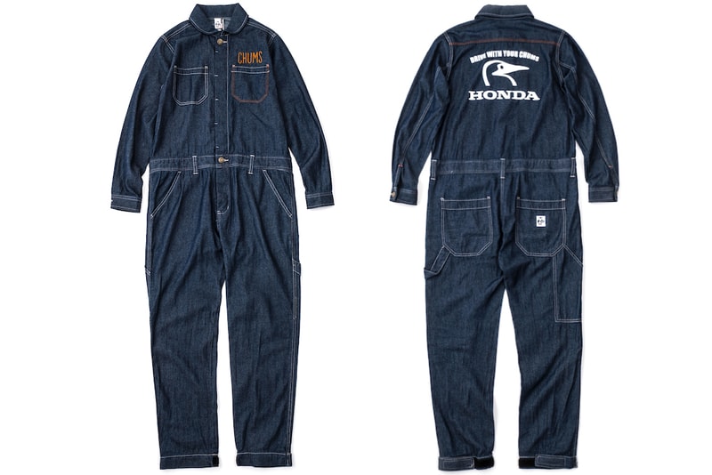 Honda CHUMS Collaboration april 2018 release date info drop coveralls shirt t-shirt cap hat tote cushion carabiner seat organizer