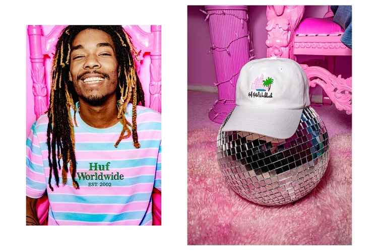 HUF Combines Old Hollywood & Resort-Wear For "Hotel Smokers Lounge 420" Collection