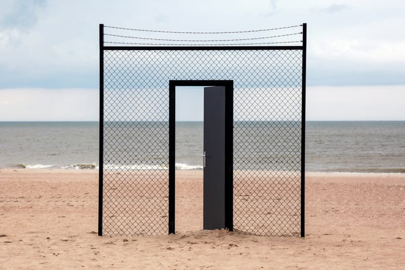 ICY and SOT Install 'An Open Door' to Protest Anti-Immigration Policies