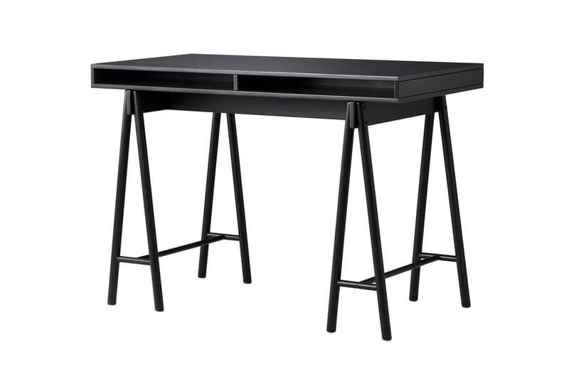 Stampd ikea chris stamp SPÄNST collaborative collection furniture hat skateboard basketball hoop desk table stand armchair wardrobe light sticks duffel bag clothes rack box cushion cover water bottle travel towel noticeboard